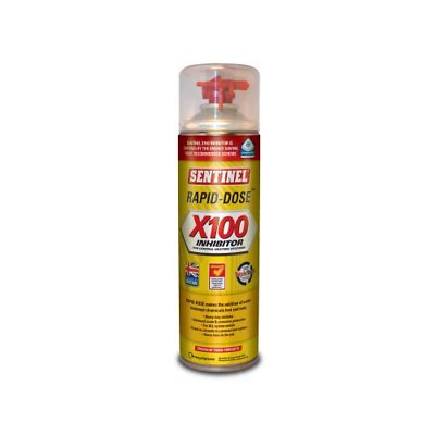 Sentinel X100 Inhibitor 400ml Rapid Dose Canister X100RD EBay