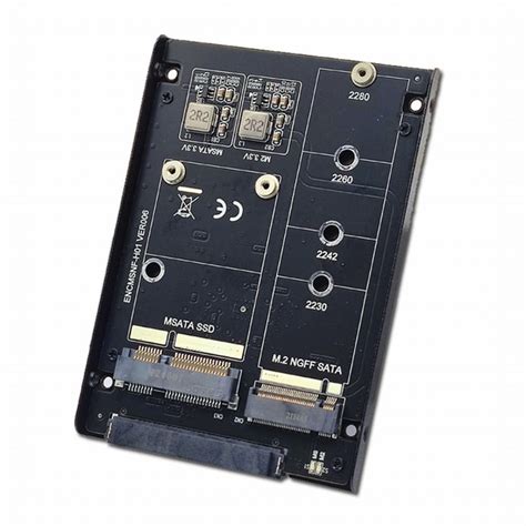 JSER Dual MSATA NGFF B M SSD Card JBOD Raid0 Span Bridge To 2 5inch