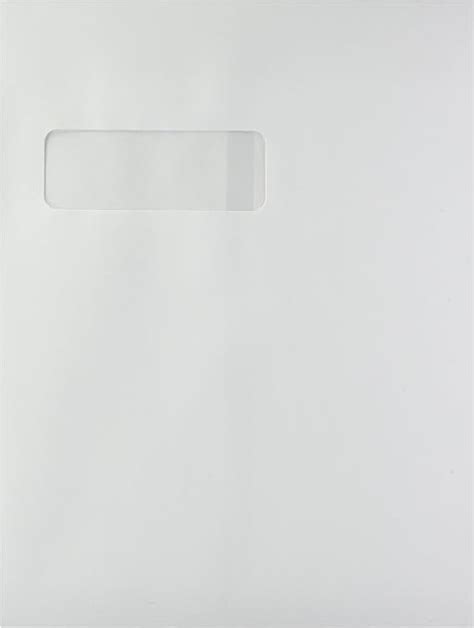 LUX Paper 9 X 12 Open End Window Envelopes 28lb Bright White 50