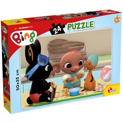 Bing Picnic Puzzle Maxi Cu 24 Piese 50 X 35 Cm Tulliro