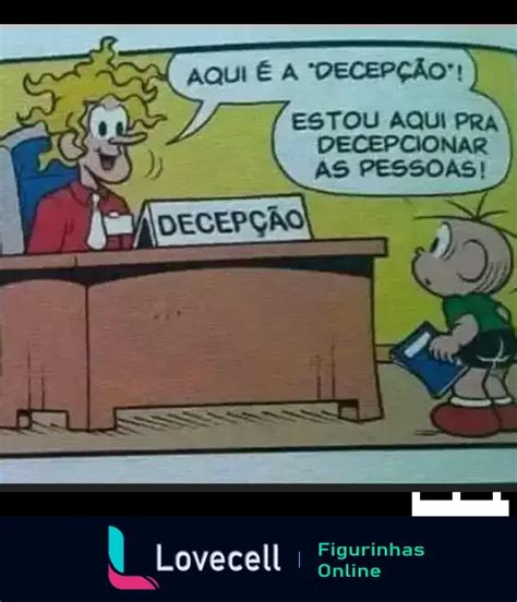 Figurinhas De Decepção