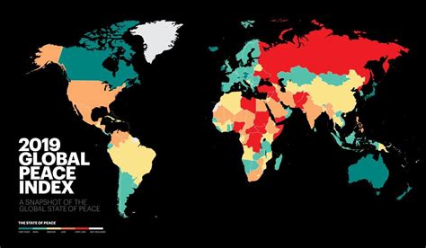 Map The 5 Most Peaceful Countries In The World In 2019 Iceland New