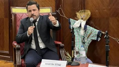 Milei Peg El Faltazo Y Mart N Tetaz Debati Con Un Espantap Jaros