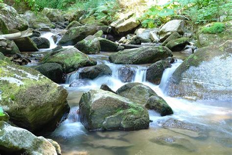 rock  stream stock photo  zefart