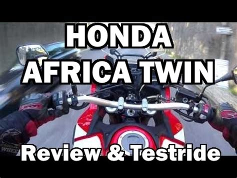 Honda Africa Twin Review Testride YouTube