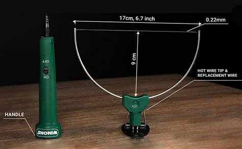 WINONS Foam Cutter WFC W Hot Wire Foam Cutter Electric Styrofoam Cutter Tool With Foam