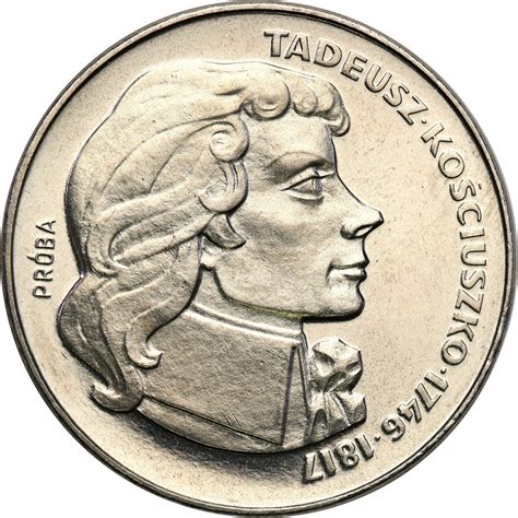 PRL PRÓBA Nikiel 500 złotych 1976 Tadeusz Kościuszko archiwum