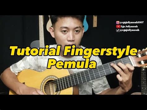 Belajar Fingerstyle Pemula Pake Gitar Nilon YouTube