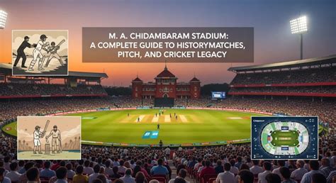 chidambaram stadium complete guide  history matches pitch