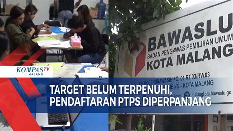 Bawaslu Kota Malang Perpanjang Masa Pendaftaran Pengawas TPS YouTube