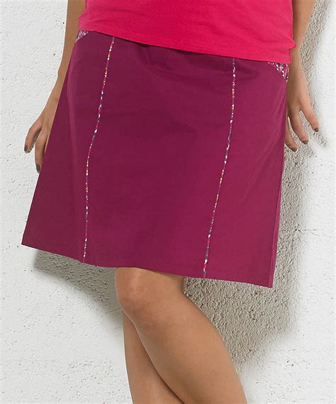 Purple Embroidered Waist Skirt Women Womens Skirt Skirts Bright Skirt