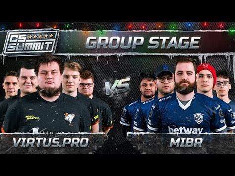 Virtus Pro Vs MIBR Map 2 Inferno Cs Summit 5 Group Stage VP Vs