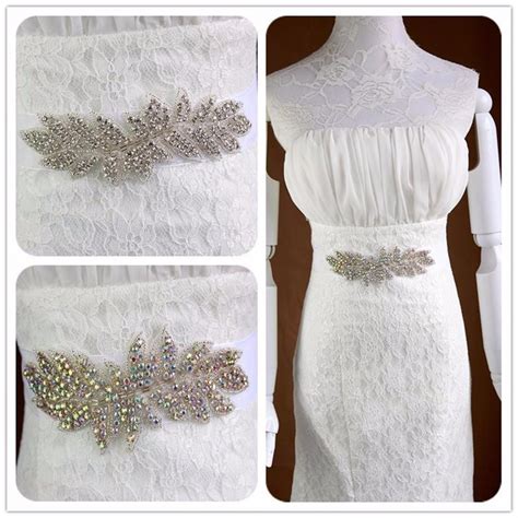 Faixa Cinto Em Strass Para Vestido De Noiva Ou Debutante R 75 00 Em