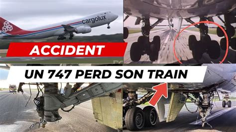 Pourquoi le train d atterrissage de ce 747 s arrache à l atterrissage