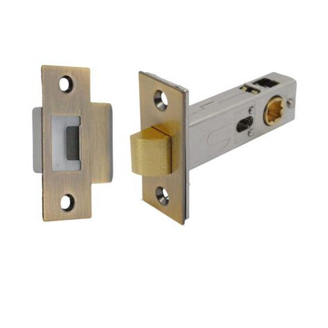 Premium Tubular Mortice Latch To Suit The Arc Door Handles In Antique