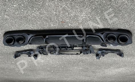 Диффузор E63 AMG E53 AMG Mercedes E-class W213 2015+ Насадки Накладка ...