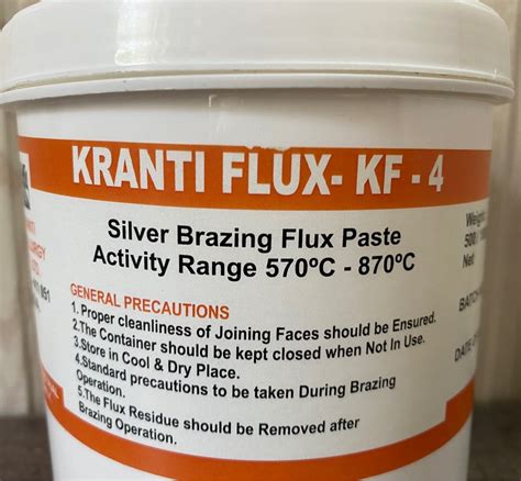 Silver Brazing Flux Powder And Paste At 800 Kg Silver Brazing Flux