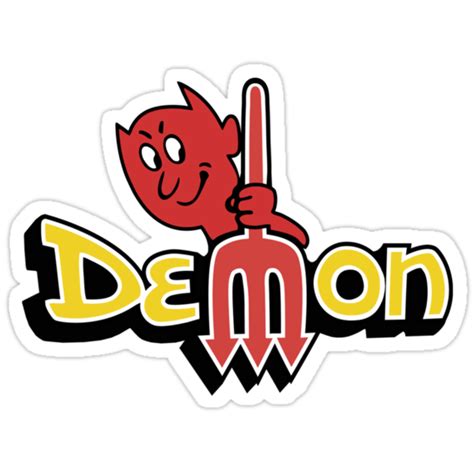 Dodge Demon Stickers By Thescrambler Redbubble