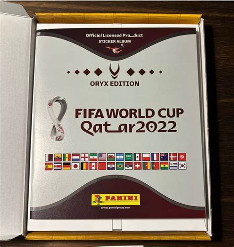 Panini World Cup Qatar 2022 ORYX Swiss Edition Factory Seal Empty