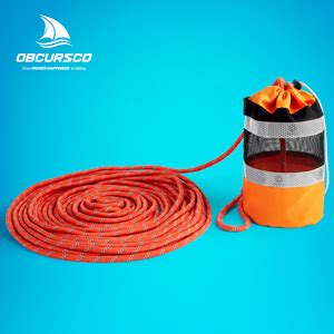 Obcursco Kayak Throw Bag For Water Rescue With 70ft Reflective