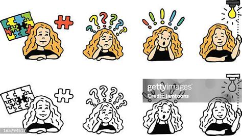 150 Confused Girl Cartoon High Res Illustrations - Getty Images