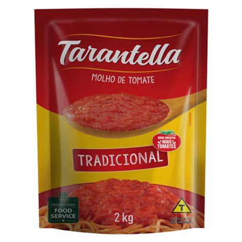 Molho Tomate Tarantella Tradicional Sach Kg S A Alimentos