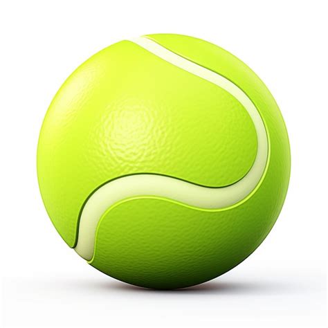 Premium AI Image | close up of green tennis ball