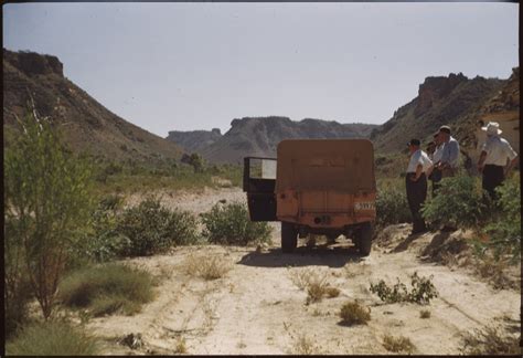 Senator Bill Spooner Visiting Shothole Canyon North West Cape Western