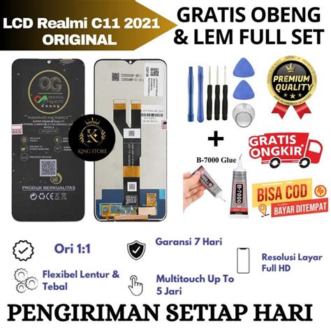 Jual Lcd Touchscreen Realme C11 2021 Original Fullset Lcd Realme C11 2021 Original Garansi