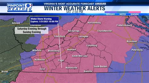 Roanoke Valley Forecast | WFXRtv