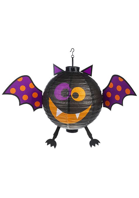 Halloween Black Bat Lantern