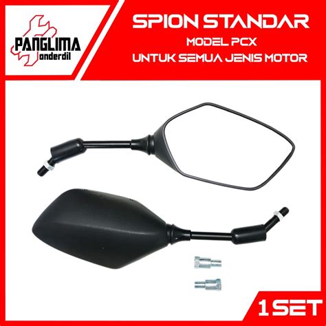 Jual Spion Sepion Kaca Cermin Set Kanan Kiri Standar Model Pcx