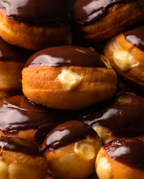 Boston Cream Doughnuts Baker By Nature