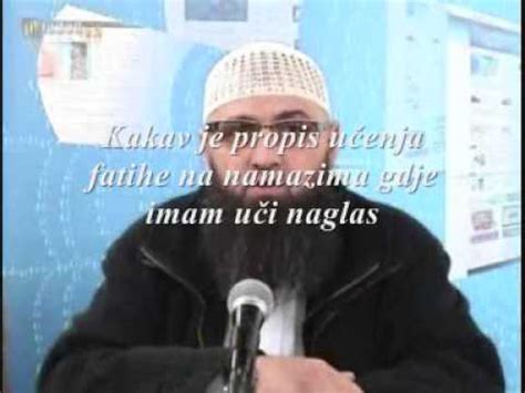 Kakav je propis učenja fatihe na namazima gdje imam uči naglas YouTube