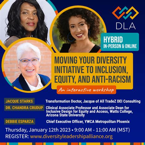 Moving Your Diversity Initiative To Inclusion Equity And Anti Racism