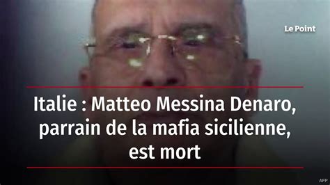 Italie Matteo Messina Denaro Parrain De La Mafia Sicilienne Est