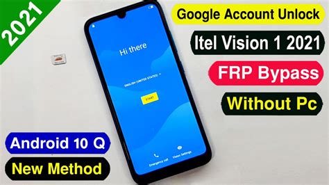 Itel Vision Frp Bypass Itel Vision L Google Lock