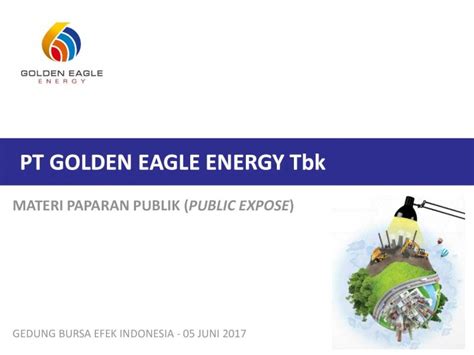 PDF PT GOLDEN EAGLE ENERGY Tbk Materi Public Expose Pdf