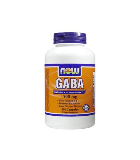 Now Foods Gaba Mg Capsules Multi Pack