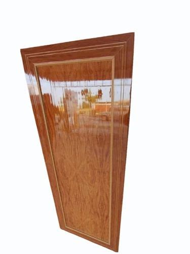 Swing Glossy Brown Plain PVC Fiber Door For Interior At Rs 225 Sq Ft