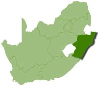 Map of KwaZulu-Natal - KwaZulu-Natal map, South Africa