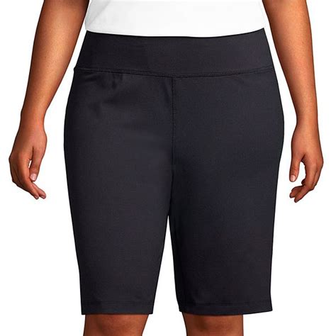 Plus Size Lands' End Active Relaxed Shorts