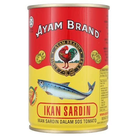 Buy Ayam Brand Sardines In Tomato Sauce 425g At Ubuy India