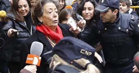 Rita Barberá en el Supremo por el blanqueo derivado del caso Imelsa