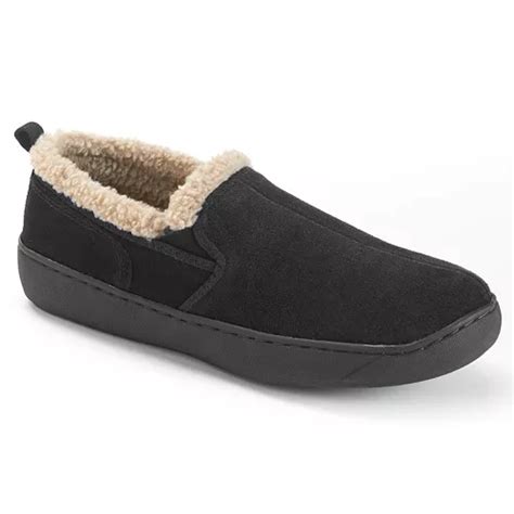 Hideaways Roderic Suede Men's Wide-Width Slippers