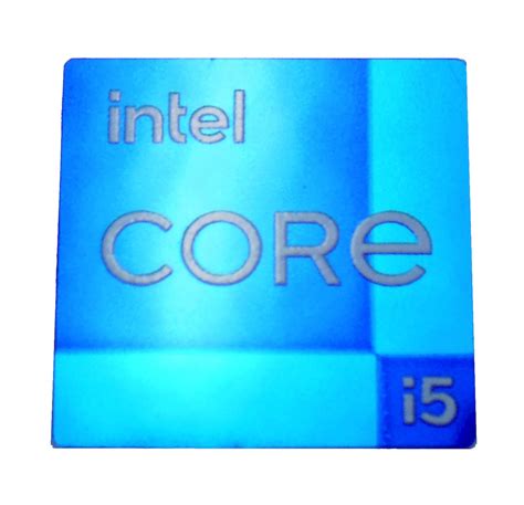 Intel Core I5 Sticker 18 X 18mm / 11/16 X 11/16 1093 - Etsy