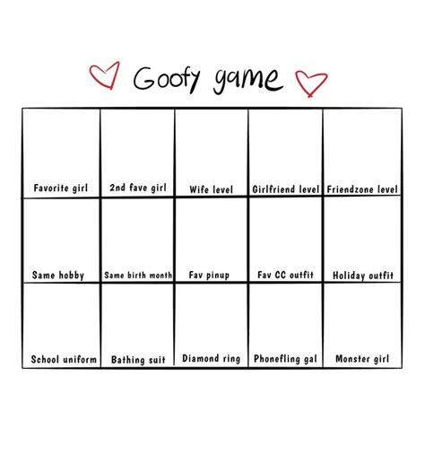 Goofy game by u/According_Tart8704 : r/crushcrush