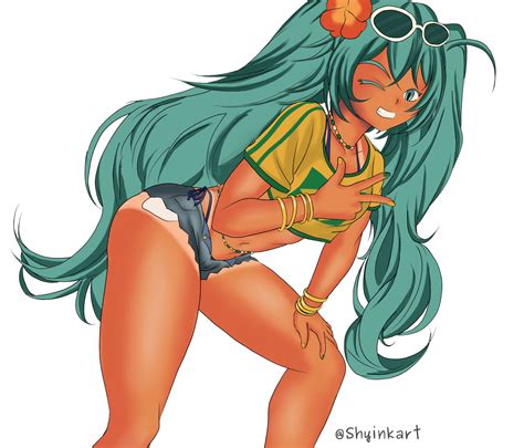 Brazilian Miku By Shyinkart Hentai Foundry
