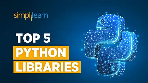 Top 5 Python Libraries Most Useful Python Libraries Python Libraries For Beginners