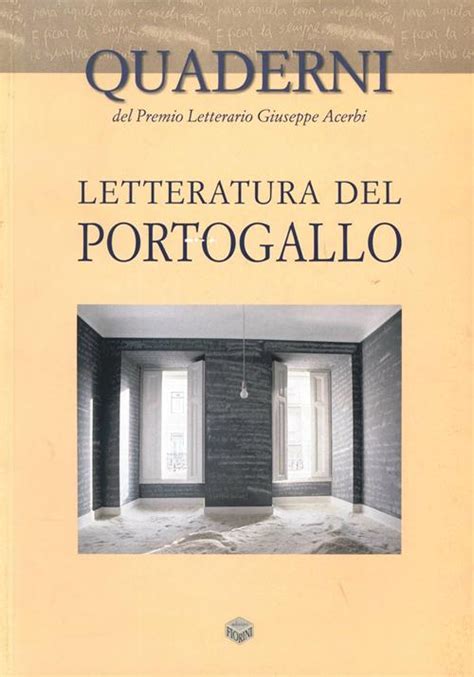 Letteratura Del Portogallo Simona Cappellari Giorgio Colombo Libro